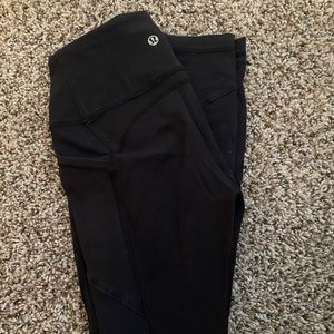 Lululemon All the Right Places Crop 23” in black
